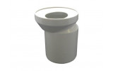 Dopojenie WC DN110 excentricky 155mm, PLAST BRNO